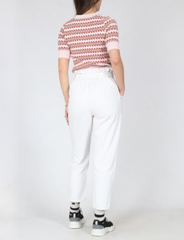 Pantaloni River Island, alb