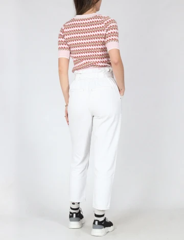 Pantaloni River Island, alb