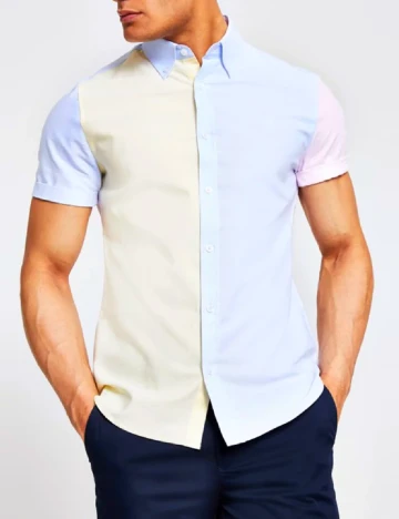 Camasa River Island, mix culori