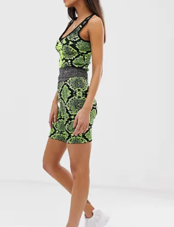 Top River Island, verde/negru