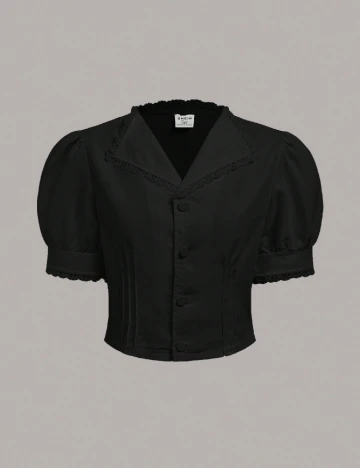 Top Shein Kids, negru