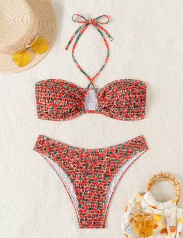 Costum de baie SHEIN, mix culori