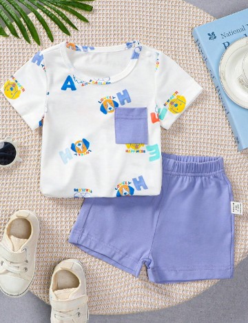 
						Compleu Shein Kids, mov/alb