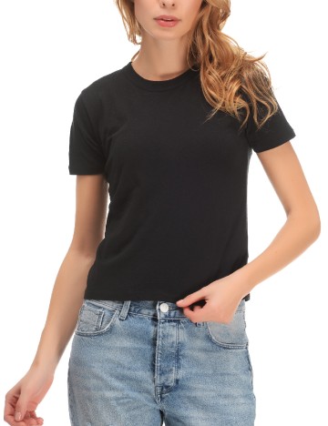 
						Tricou Bershka, negru