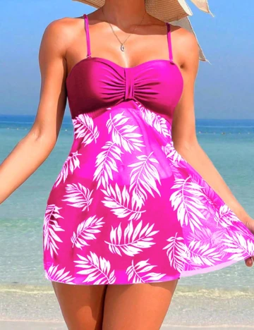 Costum de baie SHEIN, roz