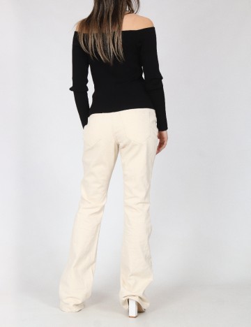 Blugi River Island, ecru