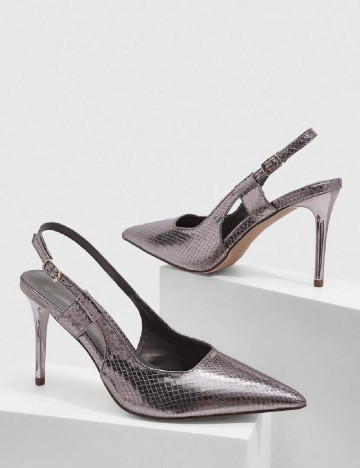 Pantofi Cuccoo, argintiu