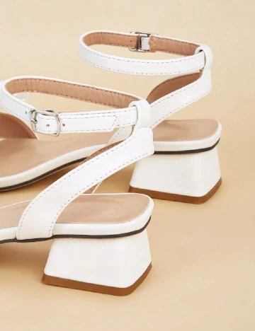 Sandale SHEIN, alb