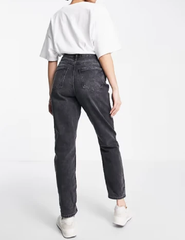 Blugi River Island, gri inchis