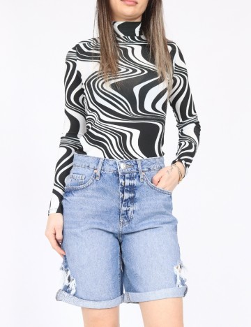 Pantaloni scurti River Island, albastru