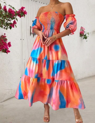 
						Rochie lunga SHEIN, mix culori