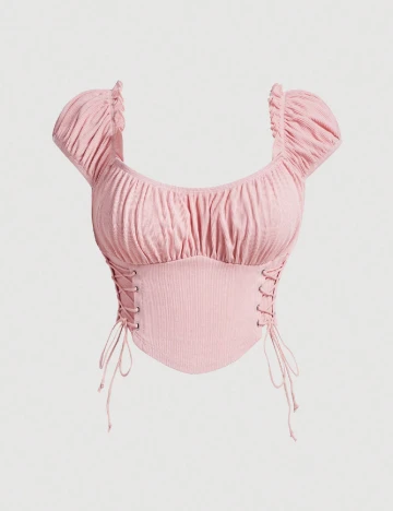 Top SHEIN CURVE, roz