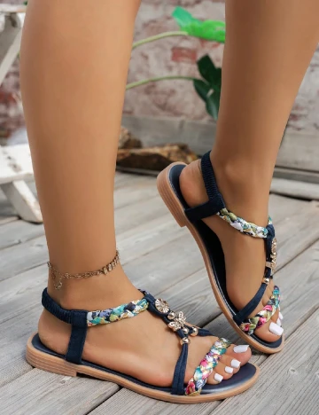 Sandale SHEIN, bleumarin