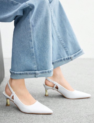 
						Pantofi SHEIN, alb