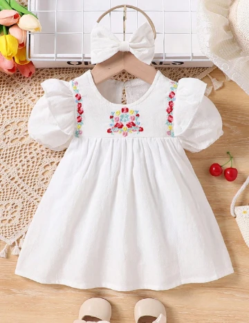 Rochie Shein Kids, alb