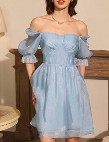 
						Rochie scurta SHEIN, albastru