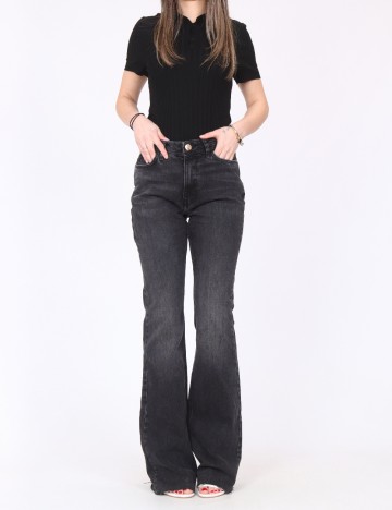 
						Blugi River Island, gri inchis