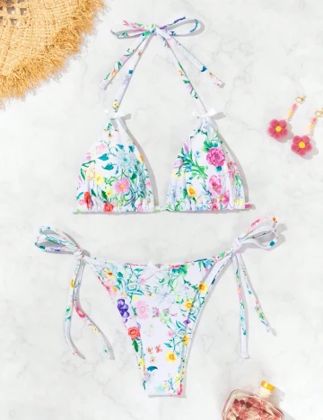 Costum de baie SHEIN, floral