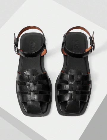 
						Sandale MOTF, negru