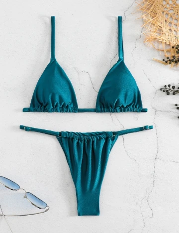 Costum de baie SHEIN, albastru