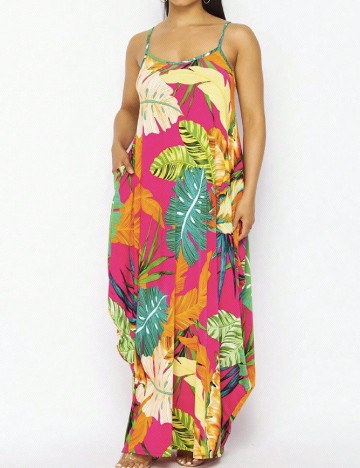 
						Rochie lunga SHEIN, mix culori