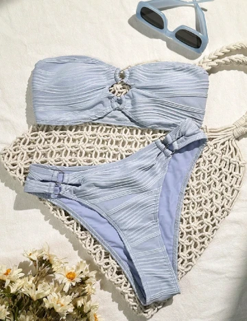 Costum de baie SHEIN, albastru