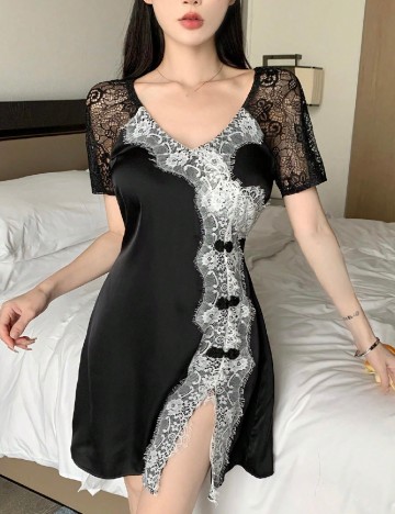 
						Rochie de noapte Dazy, negru