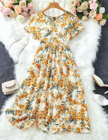 Rochie medie SHEIN, mix culori