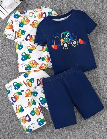 
						Set compleuri 2 bucati Shein Kids, mix culori