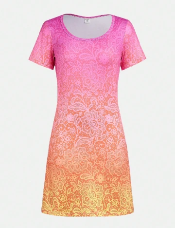 Rochie Shein Kids, mix culori