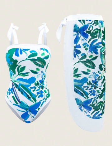 Costum de baie SHEIN CURVE, mix culori