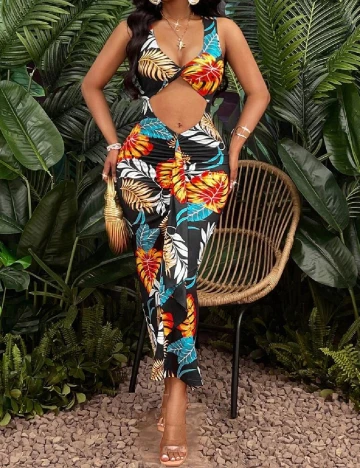 Rochie lunga SHEIN, mix culori