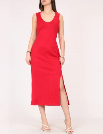 Rochie medie River Island, rosu