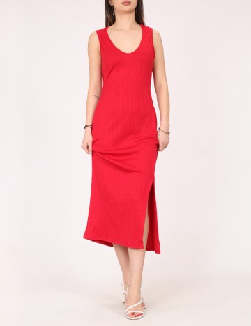 Rochie medie River Island, rosu