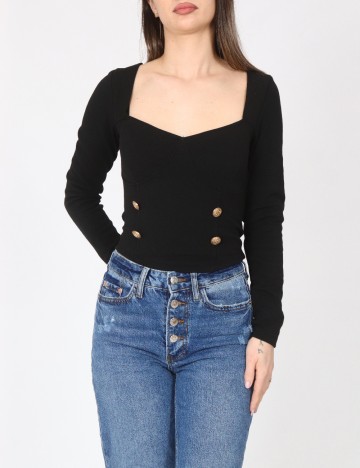 Bluza River Island, negru