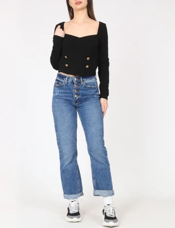 Bluza River Island, negru