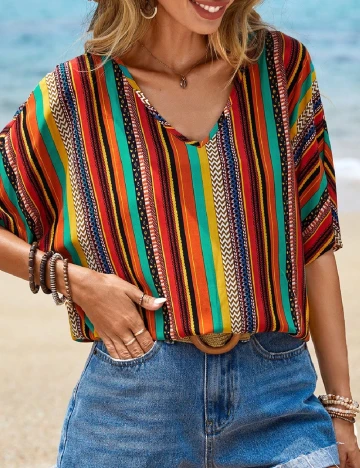 Bluza Emery Rose, mix culori