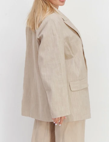 Sacou River Island Plus Size, crem