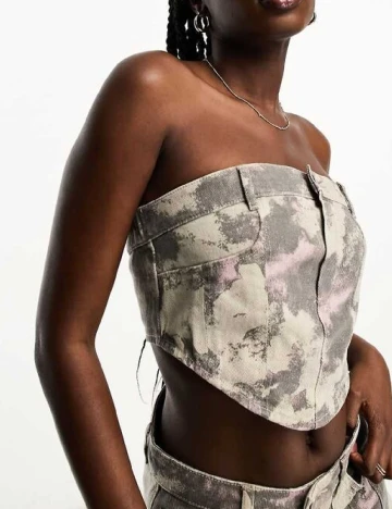 Top Urban Revivo, mix culori