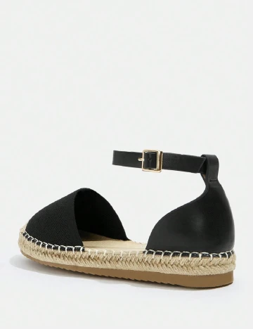 Espadrile SHEIN, negru