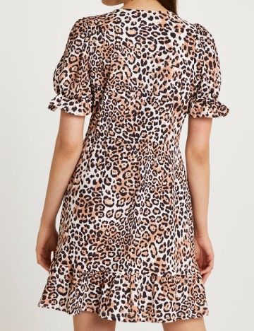 Rochie scurta River Island, animal print