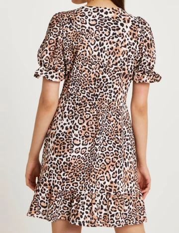 Rochie scurta River Island, animal print