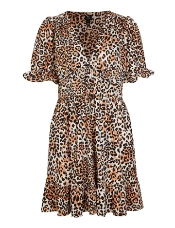 Rochie scurta River Island, animal print