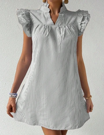 Rochie scurta SHEIN, gri