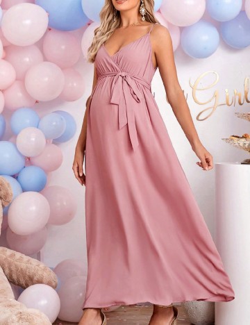 
						Rochie lunga SHEIN Maternity, roz
