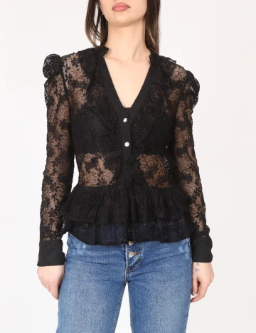 Camasa River Island, negru