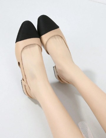 Pantofi SHEIN, crem