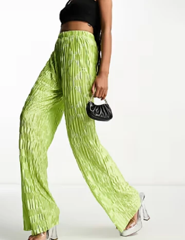 Pantaloni Urban Threads, verde