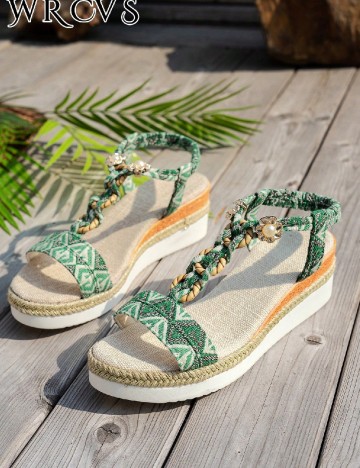 Sandale SHEIN, verde