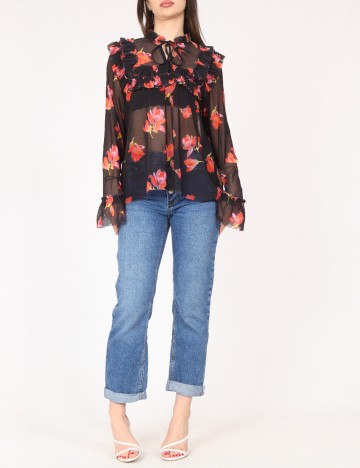 Bluza River Island, negru